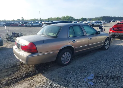 2005 Mercury Grand Marquis Gs from USA, damaged, VIN 2MEFM74W45X631802